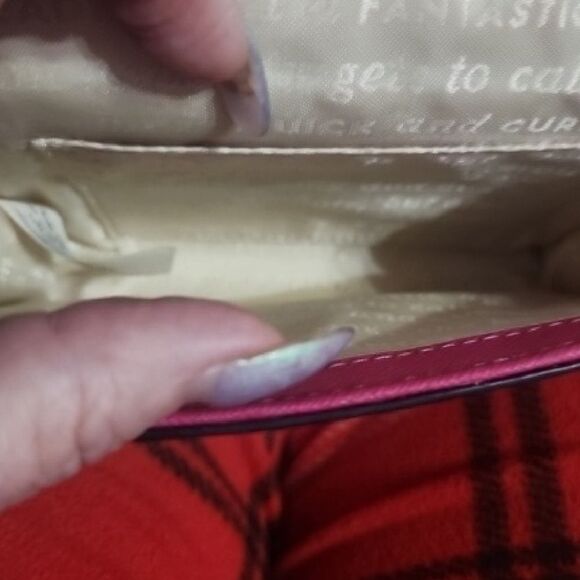 Kate Spade Sparkling Fuchsia Crossbody Bags With Storybook Lining Set Of 2 - Picture 11 of 16